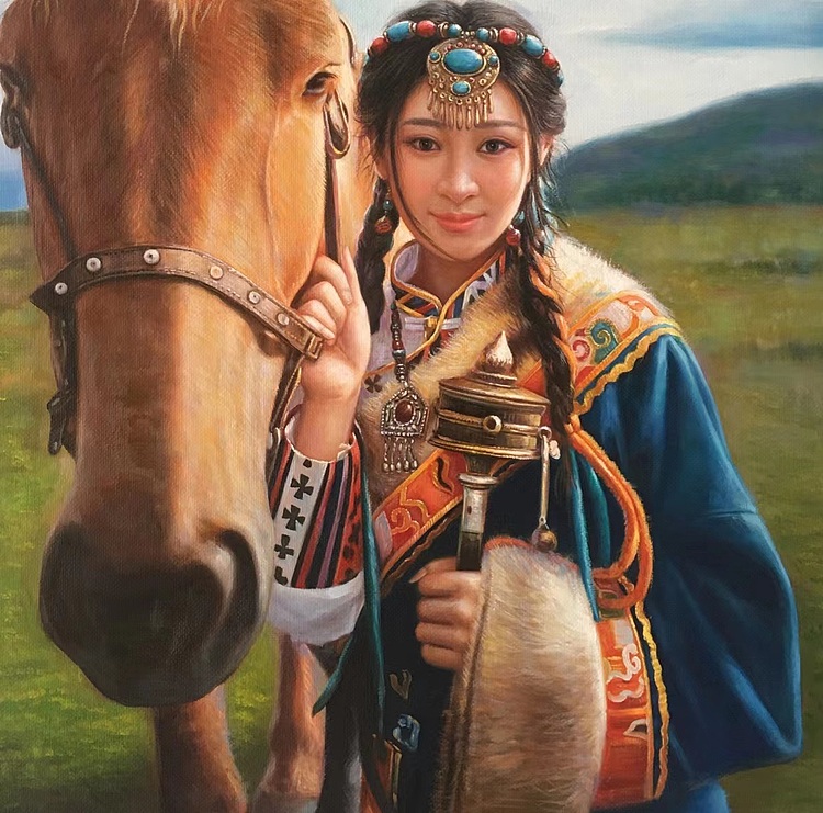 陈一茗 草原上的你