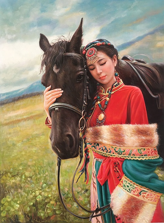 陈一茗 红衣少女