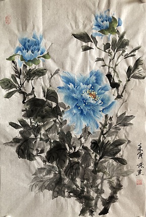 学璟 花开富贵