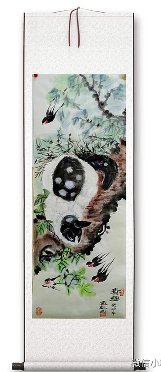 职业书画家 孟红 《春趣》