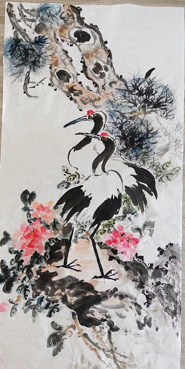 河北省美术家协会会员 冯芹 延年益寿