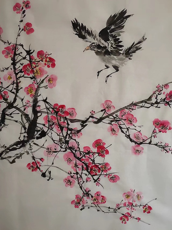 范立志 寒香图