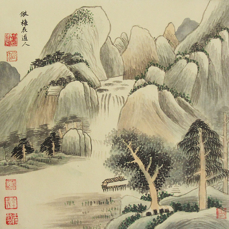 职业艺术家 精品国画