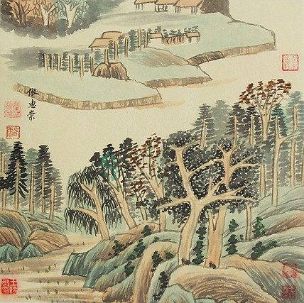 职业艺术家 精品国画