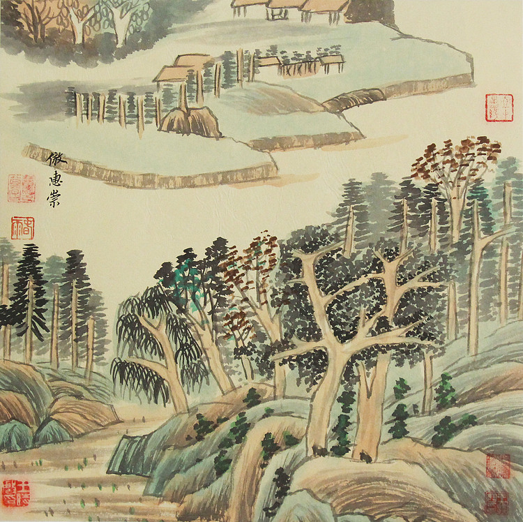 职业艺术家 精品国画