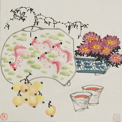 职业艺术家 精品国画