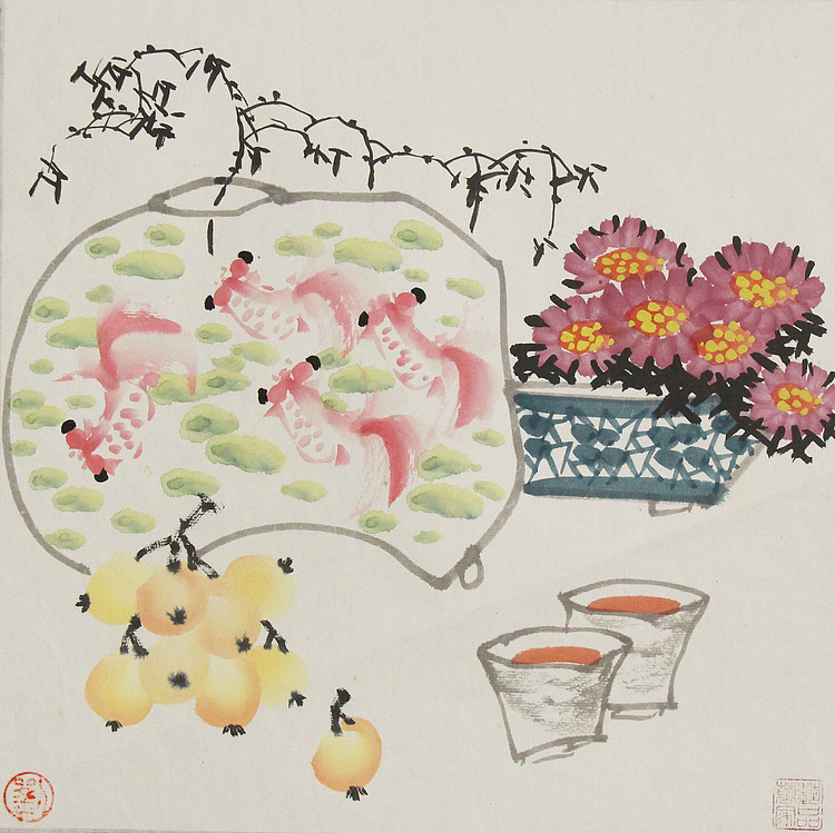 职业艺术家 精品国画