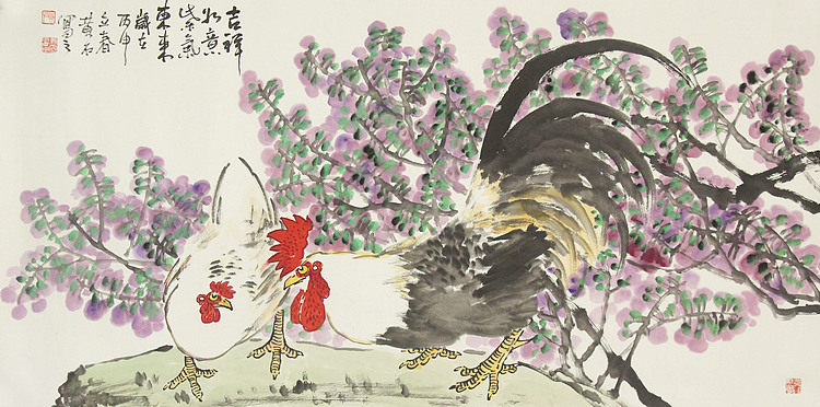 人民大学客座教授 黄建国 精品花鸟