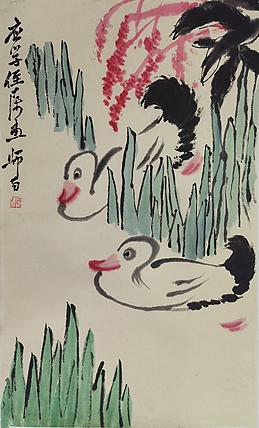 齐白石学生 娄师白