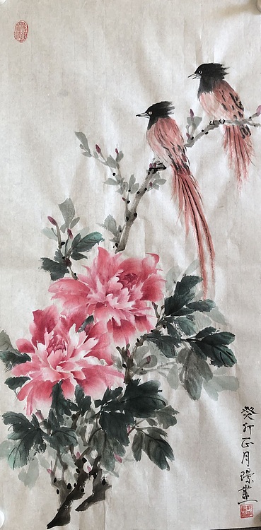 学璟 花开富贵