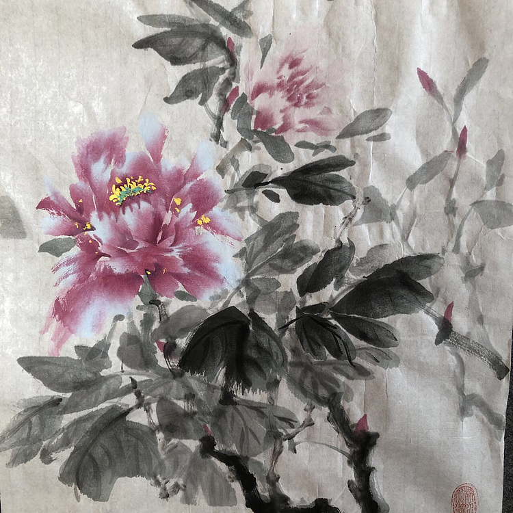 学璟 红酣花许开