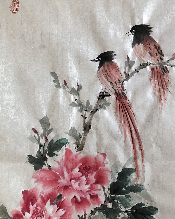 学璟 花开富贵
