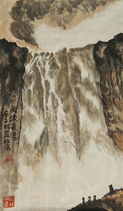 李可染画院画家，黑龙江省美术家协会会员——谷占琛