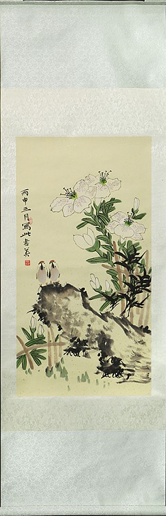 河北省美协会员 李书英 花鸟写意