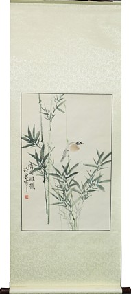 河南省美术家协会会员 许墨 花鸟 国画