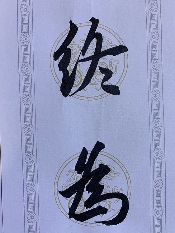 青年书画家 邓顽白 对联