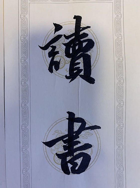 青年书画家 邓顽白 对联