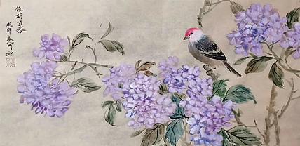 中国人民大学讲师 李乃昕 精品花鸟