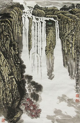 李可染画院画家，黑龙江省美术家协会会员——谷占琛
