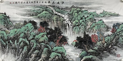 中国美术家协会会员  张衍伟  带合影