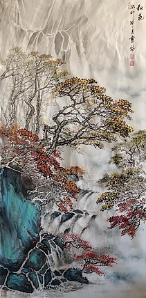 曹书铭 曹书铭《秋色》