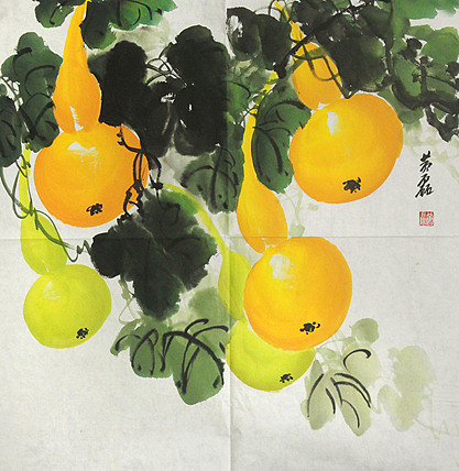 艺术家 黄磊 国画作品