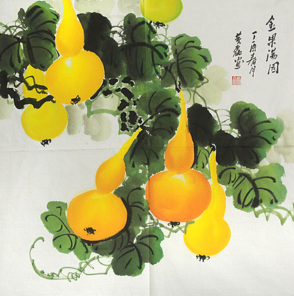 艺术家 黄磊 国画作品