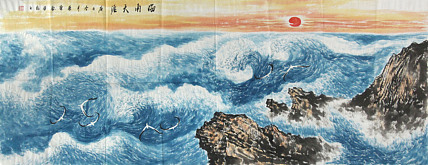 当代山水画家 陈勇 山水国画