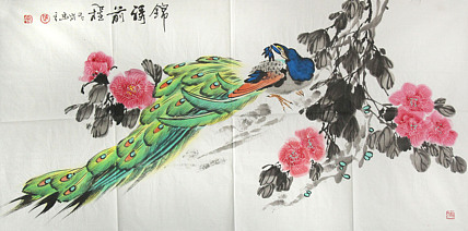 湖南省美术家协会会员 陈忠良 国画