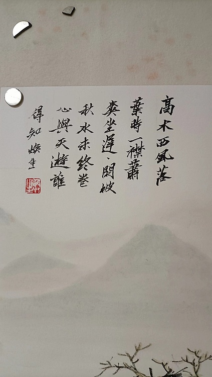 青年书画家 七汐 临沈周卧游图
