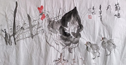 张玉柱 写意花鸟