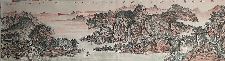 赵东方 束風吹畫宇