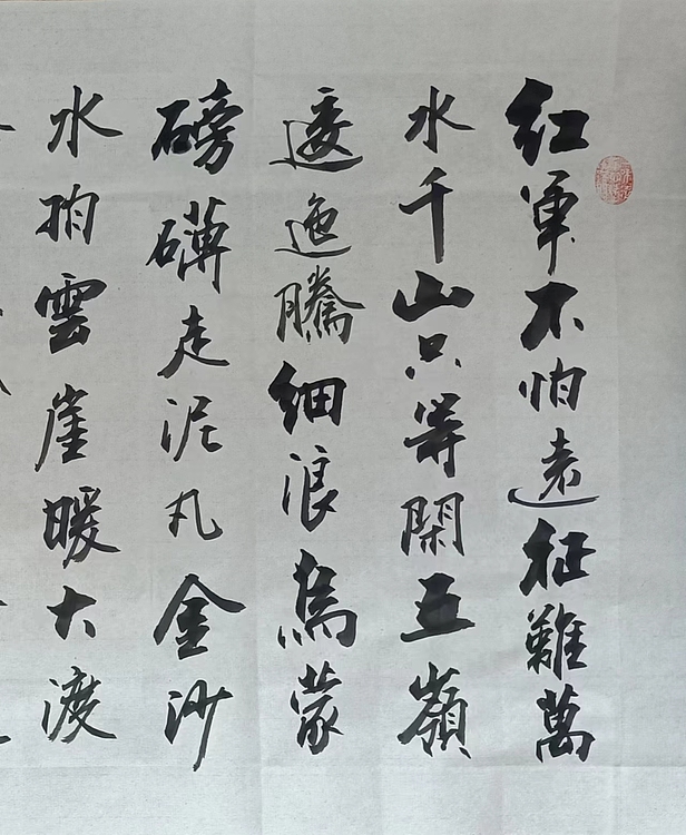 王连生 七律长征