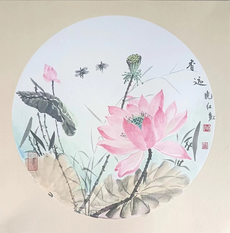 中国美术家协会会员 朱晓红 花鸟