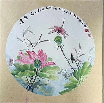 中国美术家协会会员 朱晓红 花鸟