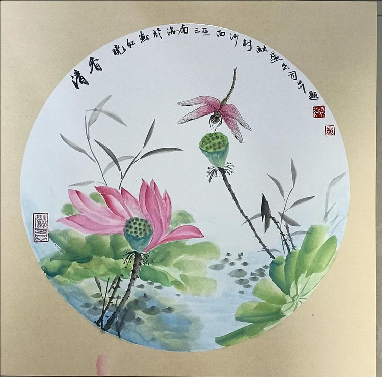 中国美术家协会会员 朱晓红 花鸟
