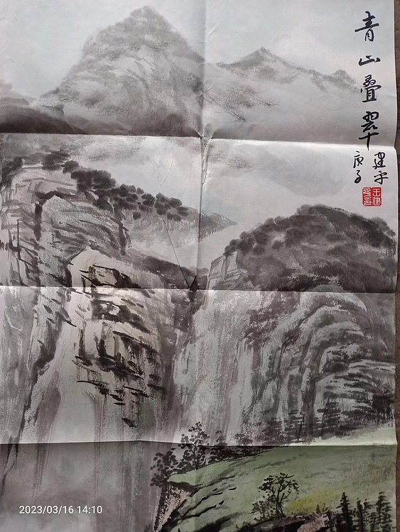 中国国学书画研究院美协会员  王建平 实力山水画家