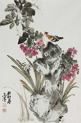 中国花鸟画主题性创作研究会副会长兼秘书长 北京市美协会员 马亮
