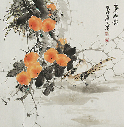 中国花鸟画主题性创作研究会副会长兼秘书长 北京市美协会员 马亮