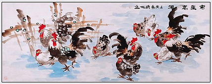 高晓林 （3652）国家一级美术师，江苏省美协会员《吉星高照》