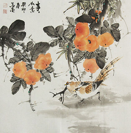 中国花鸟画主题性创作研究会副会长兼秘书长 北京市美协会员 马亮