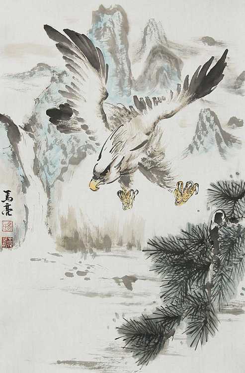 中国花鸟画主题性创作研究会副会长兼秘书长 北京市美协会员 马亮