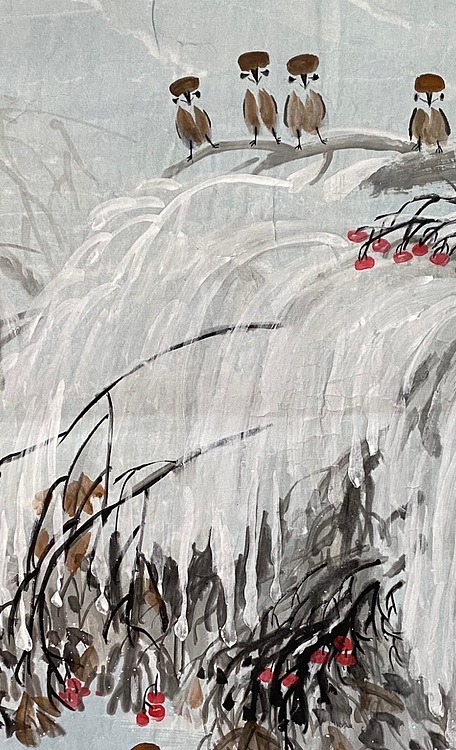 云中艺吉 王兴君作品《冰雪图》