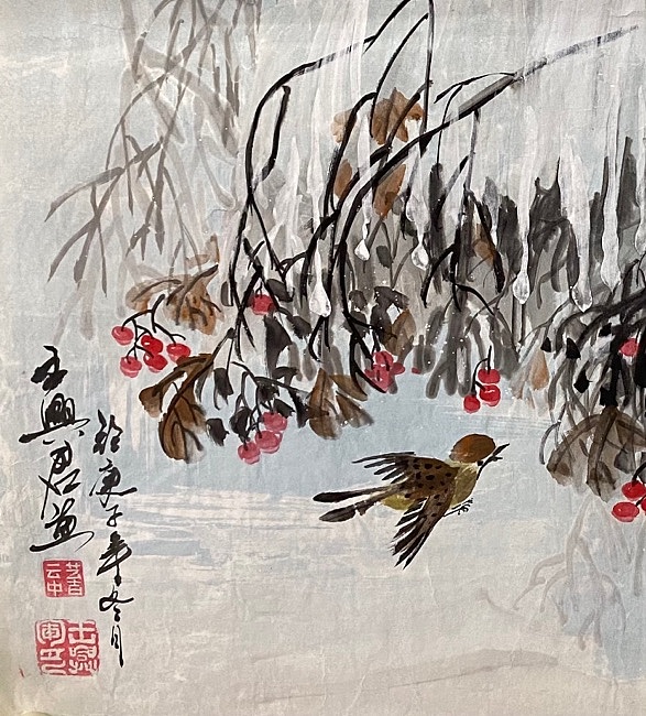 云中艺吉 王兴君作品《冰雪图》