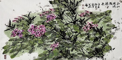 张万琪：绍兴市美术家协会副主席；
