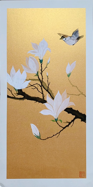 宫平 玉兰春早