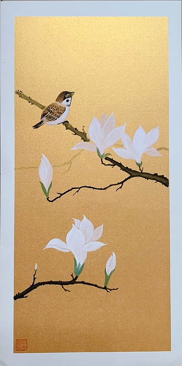 宫平 玉兰春早