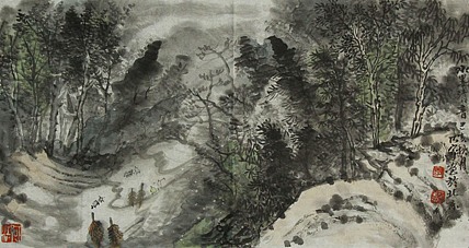 书画世家 著名山水画家 李乃宇 山水 国画