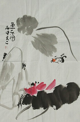 山东省美协会员, 泰山区美协副主席，张连百