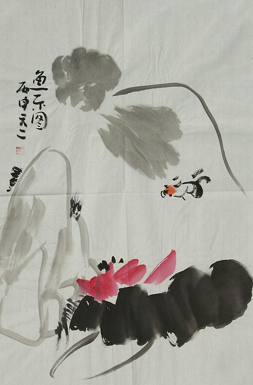 山东省美协会员, 泰山区美协副主席，张连百